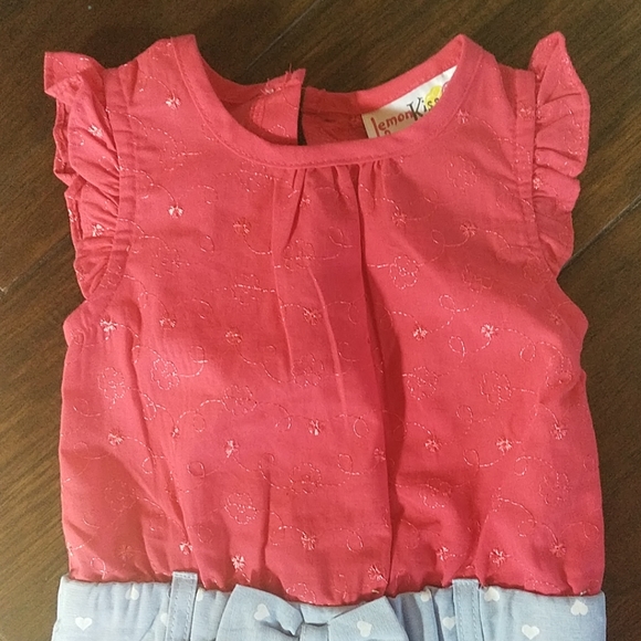 NWOT lemon kiss romper - Picture 2 of 5